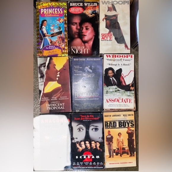 Vhs lot untested used .top gun is sealed new - Picture 6 of 6